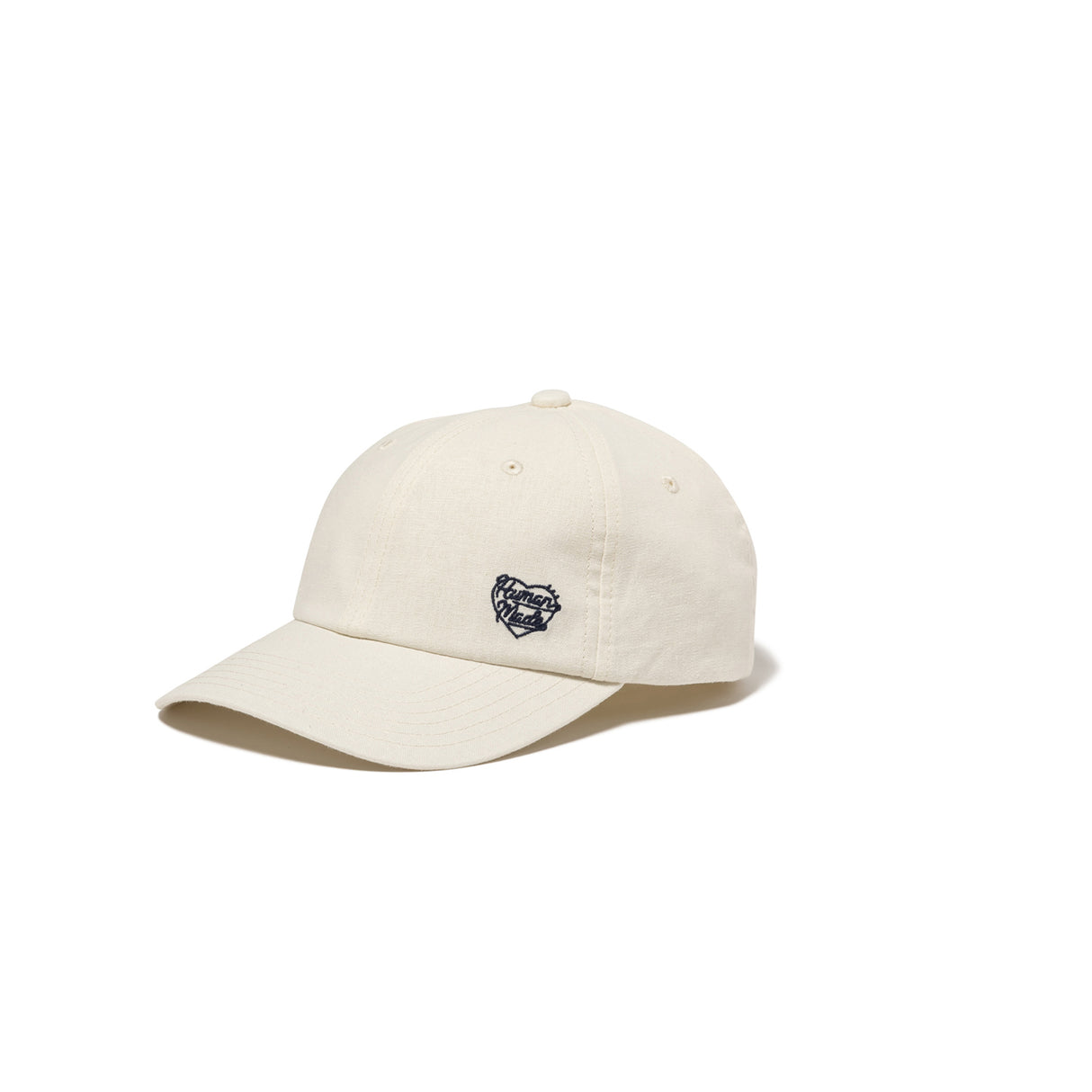 Human Made 6PANEL LINEN CAP, White