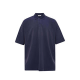 JW Anderson ANCHOR PRINT SS POLO, Navy