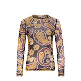 JW Anderson LONG SLEEVE UNDERPINNING, Red Brown