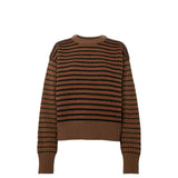 JW Anderson STRIPE JACQUARD JUMPER, Moss - Image 1