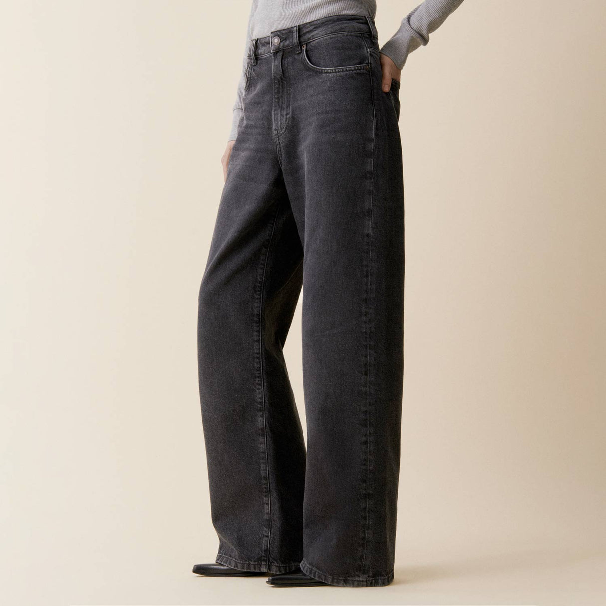 Jeanerica BW017 BELEM JEANS, Black Vintage 62