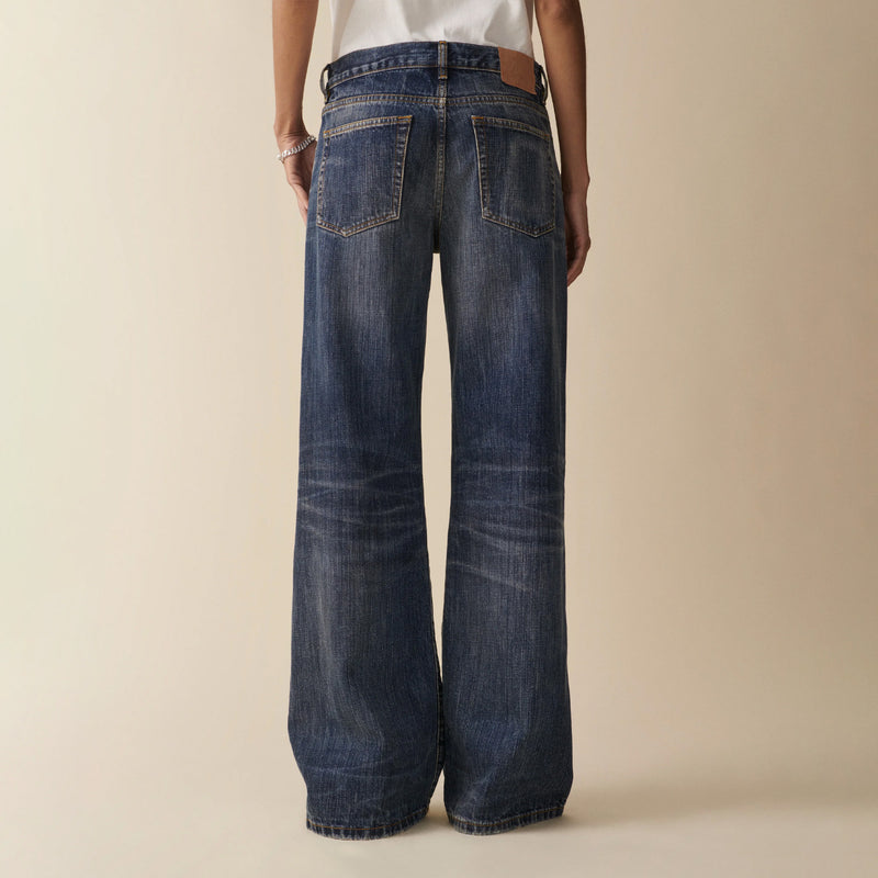 Jeanerica KW012 KYOTO, Dark Blue Righe