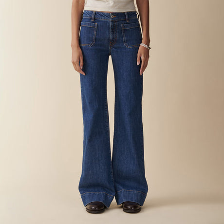 Jeanerica SW007 ST MONICA LOW JEANS, Vintage 95 - Image 2