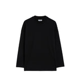 Jil Sander COTTON MOCK NECK T-SHIRT, Black