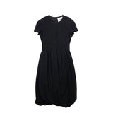 Black dress on a white background.