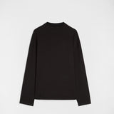Jil Sander LOGO T-SHIRT LONG SLEEVE, Black