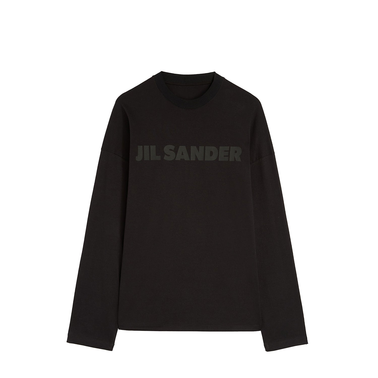 Jil Sander LOGO T-SHIRT LONG SLEEVE, Black – Beamhill