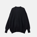 Jil Sander V-NECK LS CARDIGAN, Black