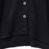Jil Sander V-NECK LS CARDIGAN, Black