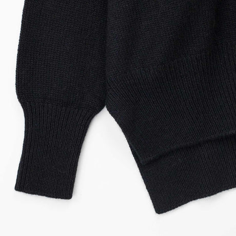 Jil Sander V-NECK LS CARDIGAN, Black