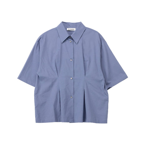 Blue shirt on a white background