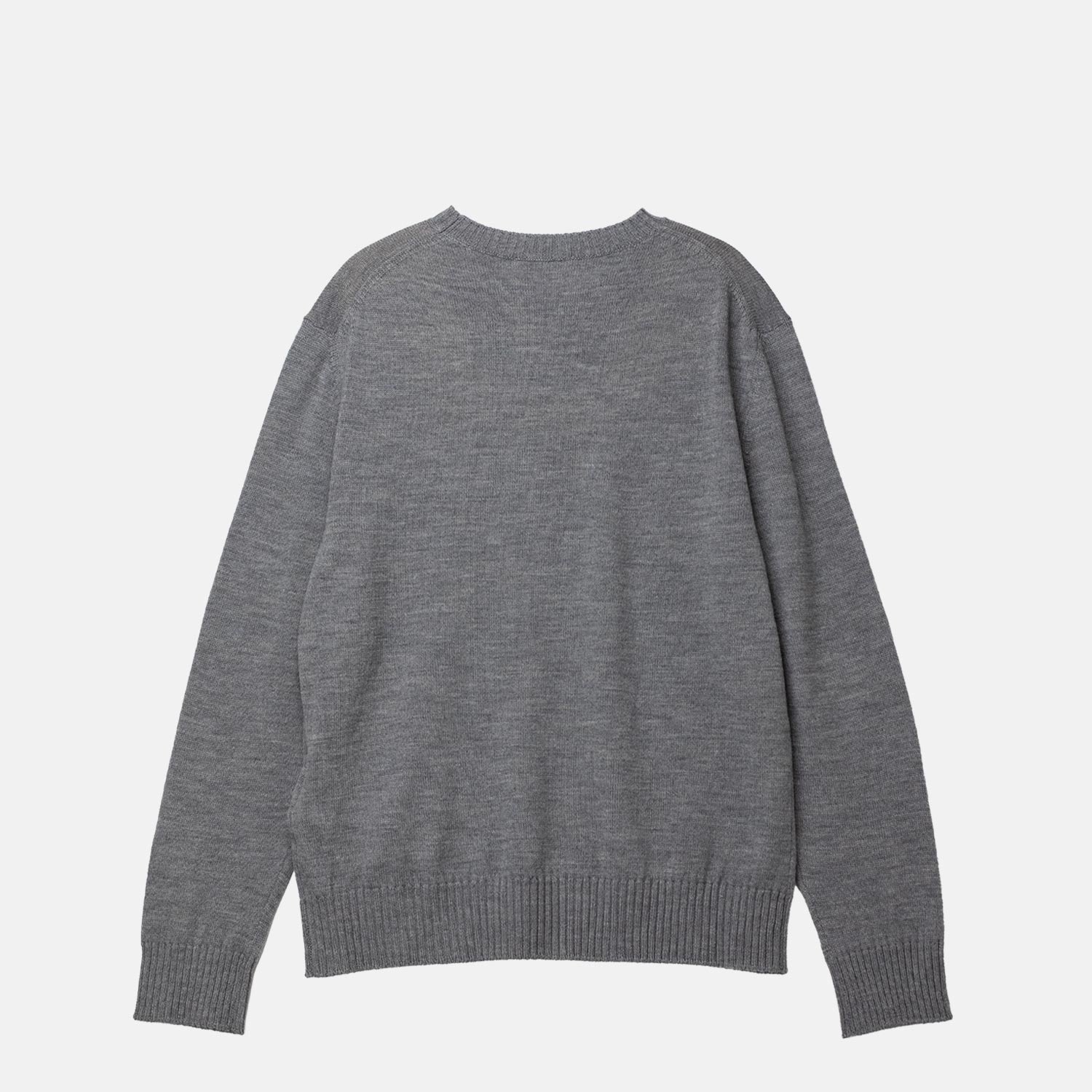 Jil Sander WOOL CREW-NECK SWEATER, London Fog – Beamhill