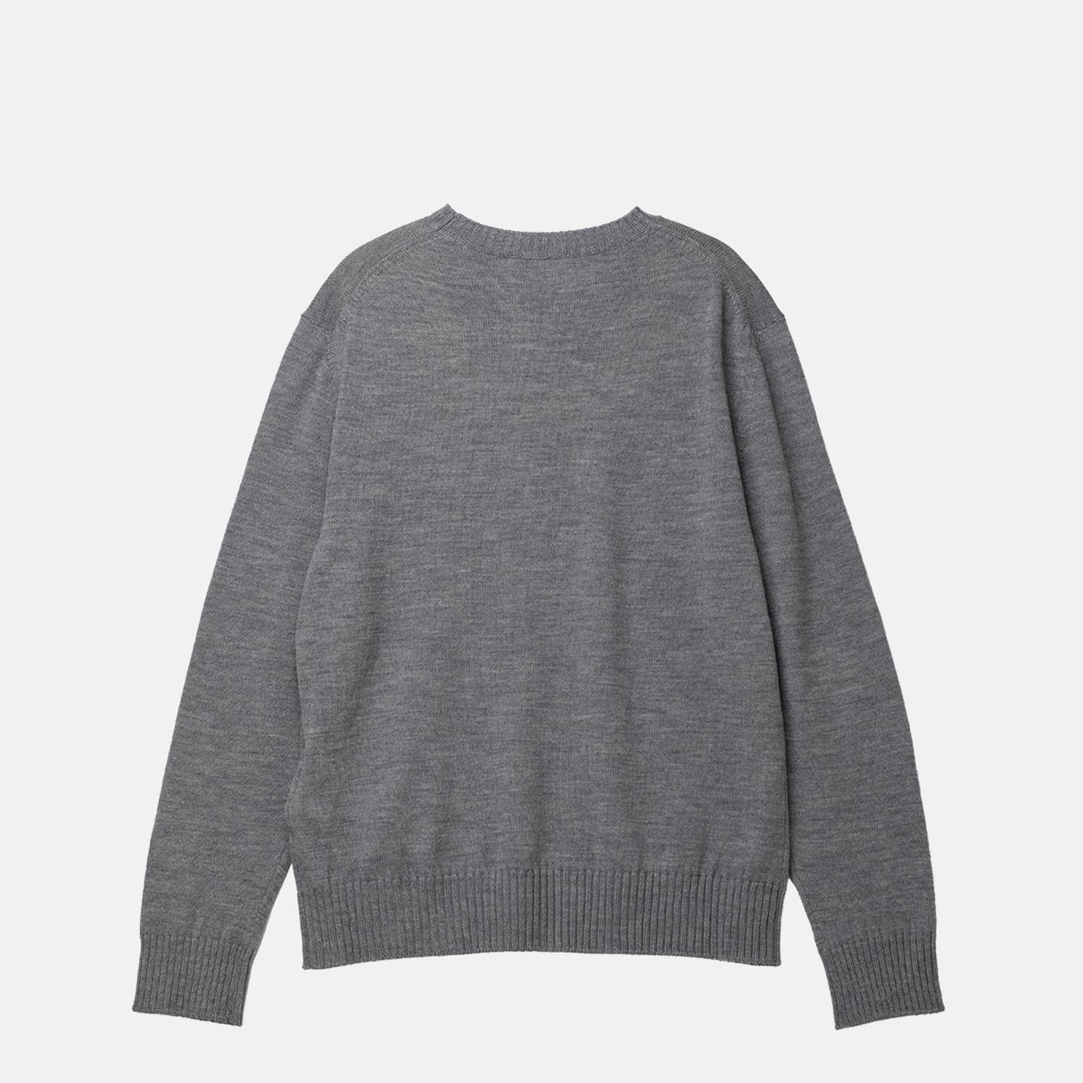Jil Sander WOOL CREW-NECK SWEATER, London Fog