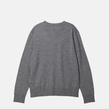 Jil Sander WOOL CREW-NECK SWEATER, London Fog