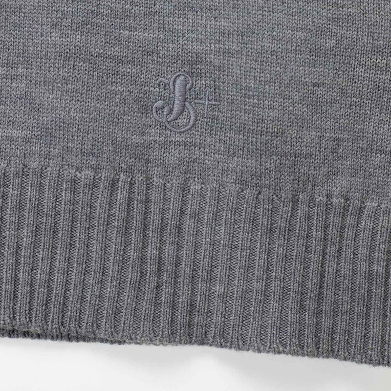 Jil Sander WOOL CREW-NECK SWEATER, London Fog