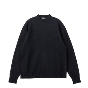 Black sweater on a white background