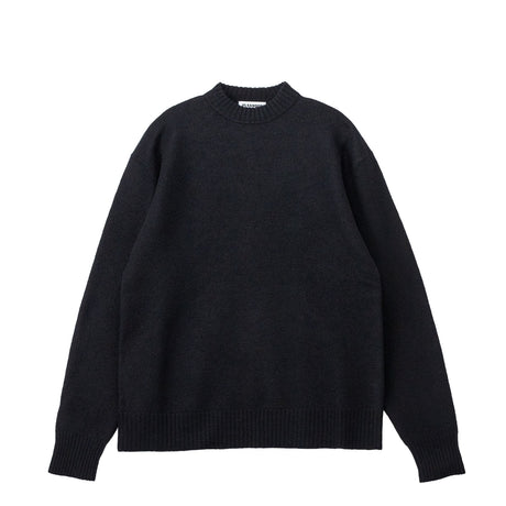 Black sweater on a white background