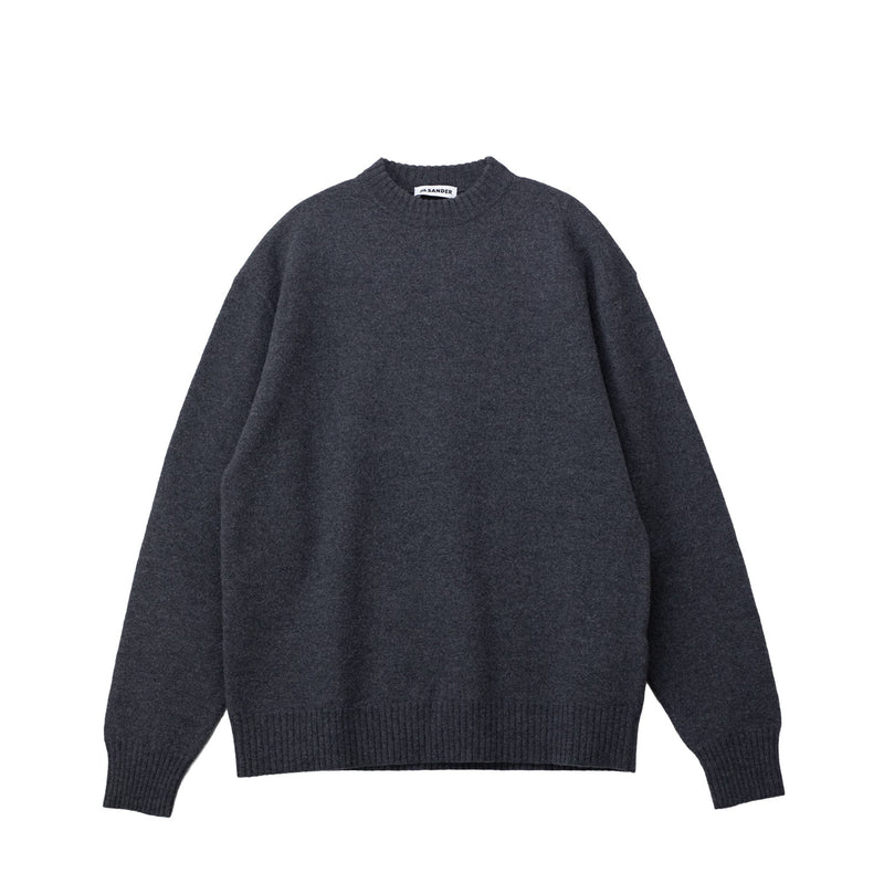 Jil Sander CN LS JUMPER, Ash Grey