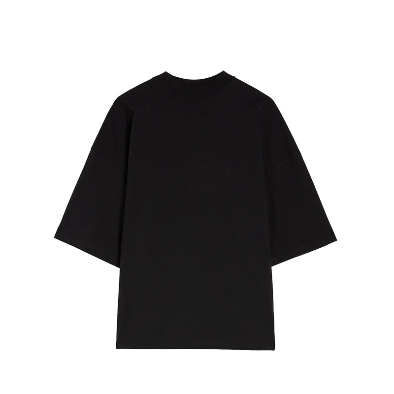 Jil Sander MOCKNECK T-SHIRT, Black