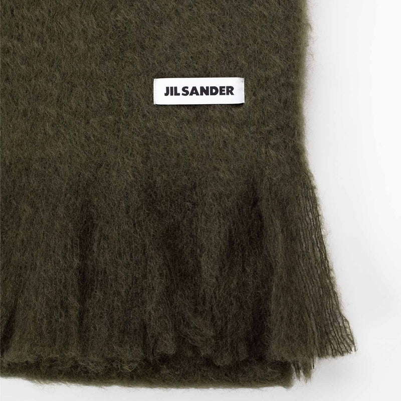 Jil Sander PLAIN SCARF, Thyme Green