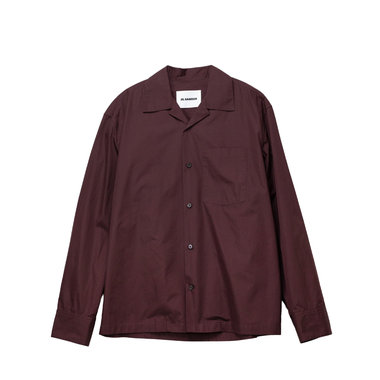 Brown shirt on a white background.