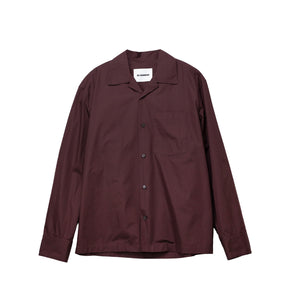 Brown shirt on a white background.
