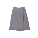 Gray skirt on a white background