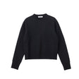 Black sweater on a white background