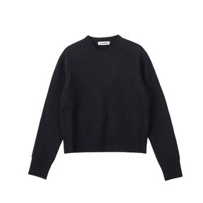 Black sweater on a white background