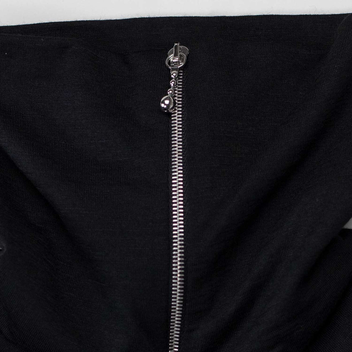 Jil Sander T-SHIRT 021 TN LS W/ZIP, Black