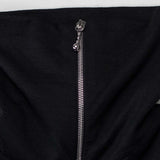 Jil Sander T-SHIRT 021 TN LS W/ZIP, Black