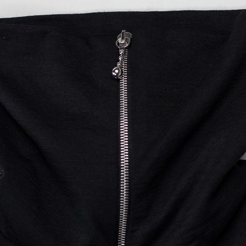 Jil Sander T-SHIRT 021 TN LS W/ZIP, Black