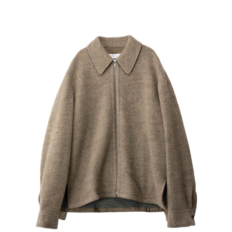 Jil Sander SHIRT W/ZIP, Fern