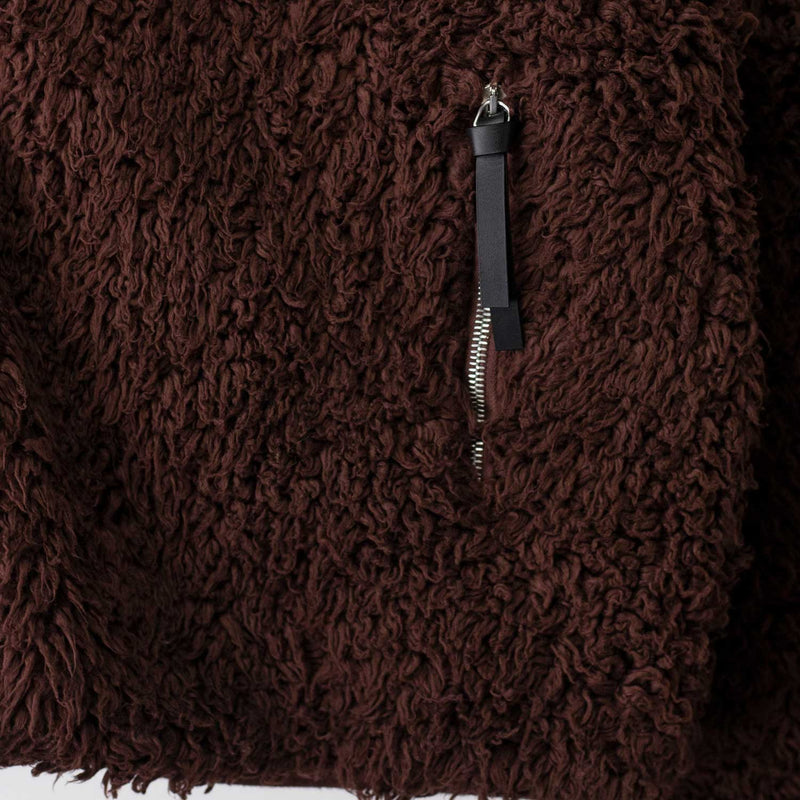 Jil Sander ZIP UP JACKET 187 GD, Plum