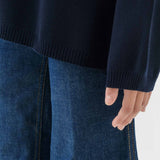 KOIVU O-NECK KNIT, Navy