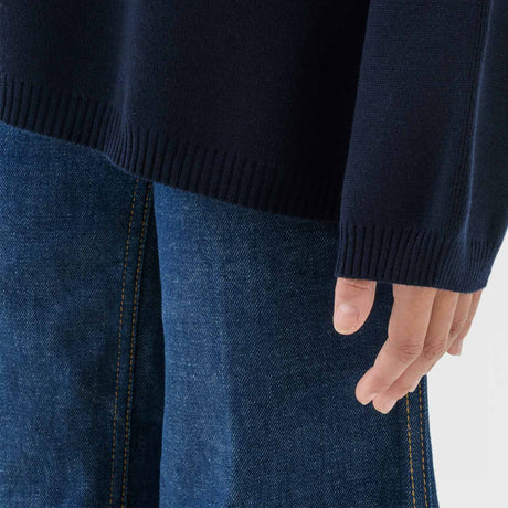 Koivu O-NECK KNIT, Navy