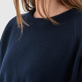 KOIVU O-NECK KNIT, Navy