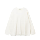 White knit on a white background