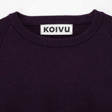 O-NECK KNIT, Autumn Berries