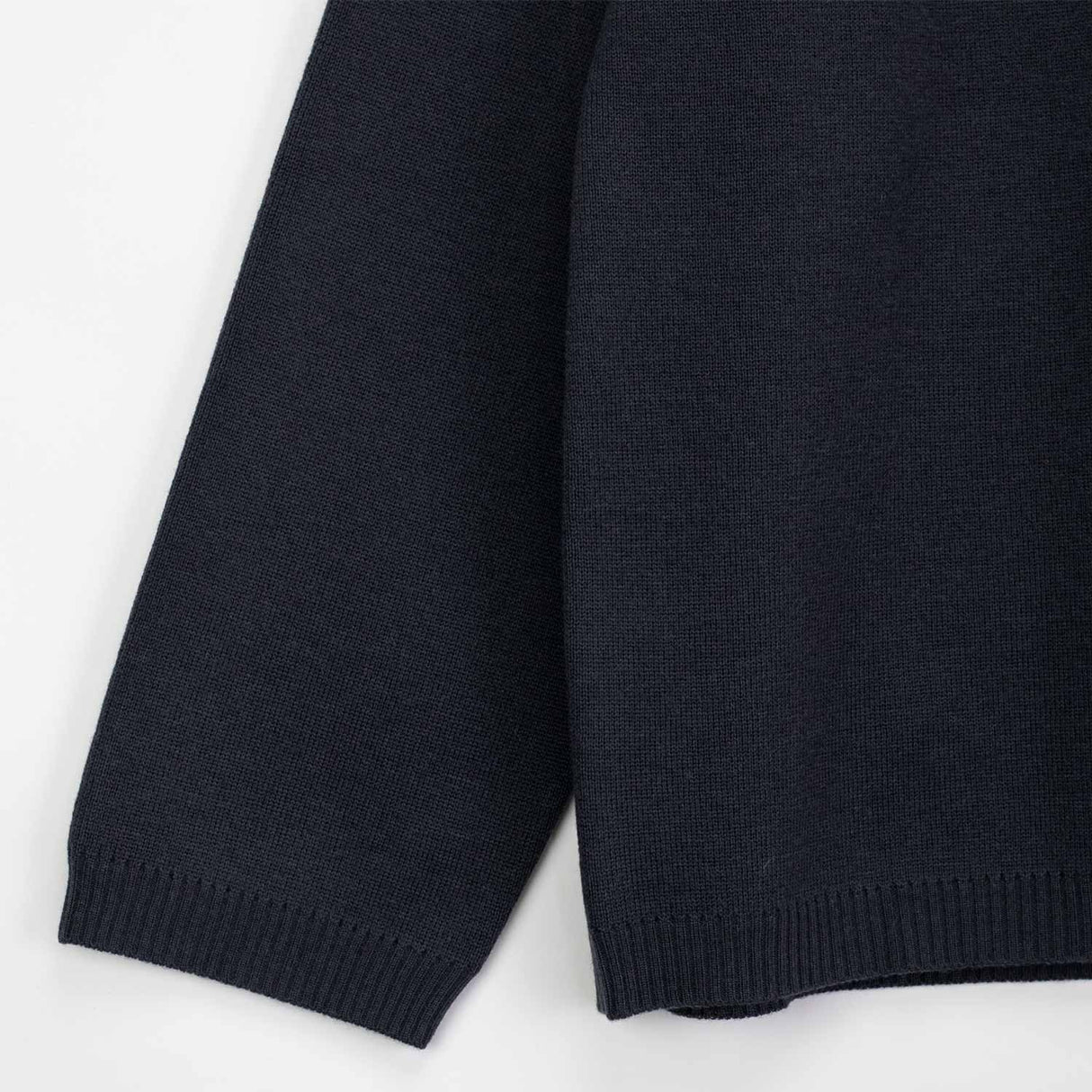 O-NECK KNIT, Granite Gray