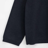 O-NECK KNIT, Granite Gray