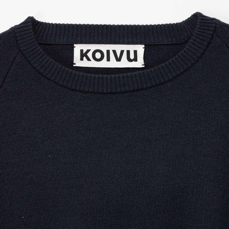 Koivu O-NECK KNIT, Granite Gray