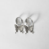 Laura Vartio BUTTERFLY EARRINGS, Silver