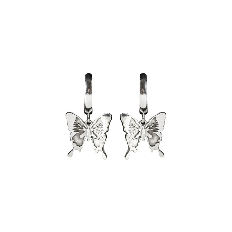 Laura Vartio BUTTERFLY EARRINGS, Silver