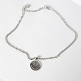 Laura Vartio DOUBLE SMILEY PENDANT NECKLACE, Silver