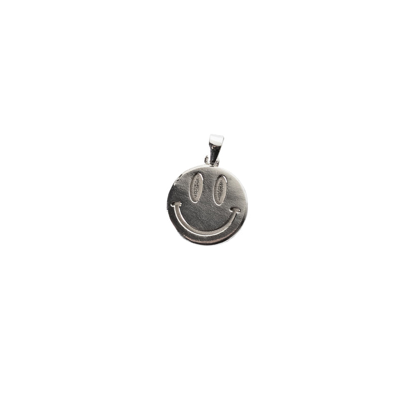 Laura Vartio DOUBLE SMILEY PENDANT NECKLACE, Silver