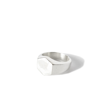 Laura Vartio HEXAGON RING, Silver - Image 1