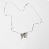 Laura Vartio MINI BUTTERFLY PENDANT NECKLACE, Silver