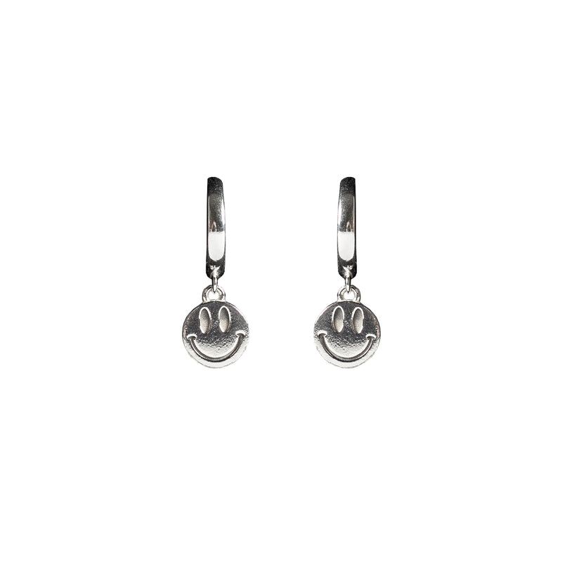 Laura Vartio SMILEY EARRINGS, Silver
