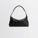 Lemaire BELTED BAGUETTE BAG, Dark Chocolate